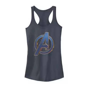 Детская майка с синим логотипом и графическим рисунком Marvel Avengers Endgame Licensed Character