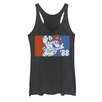 Детская майка с винтажным графическим рисунком Nintendo Super Mario Raccoon Licensed Character