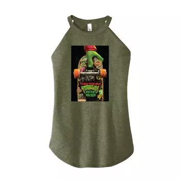 Детская майка с высоким воротником и графическим рисунком TMNT Teenage Mutant Ninja Turtles Mutant Mayhem Licensed Character