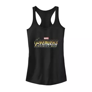 Детская майка с золотым логотипом Marvel Avengers Infinity War Licensed Character