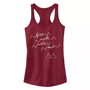 Детская майка Twin Peaks Fire Walk с гоночной спиной Licensed Character