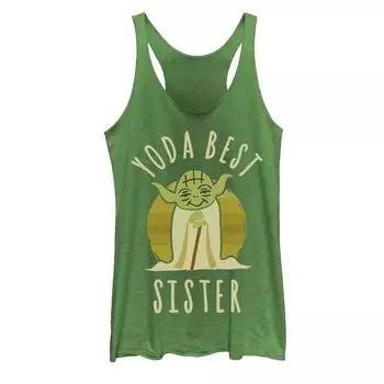 Детская майка Yoda Best Sister из мультфильма «Звездные войны» Yoda Licensed Character