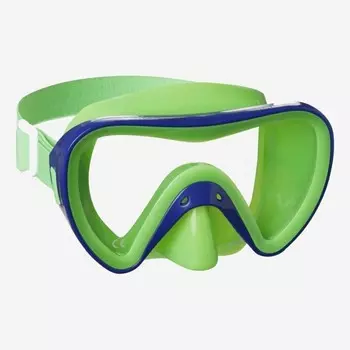 Детская маска для дайвинга черепаха Mares, зеленый
