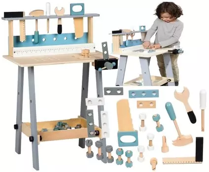 Детская мастерская Деревянные развивающие игрушки Детские инструменты PakaNiemowlaka