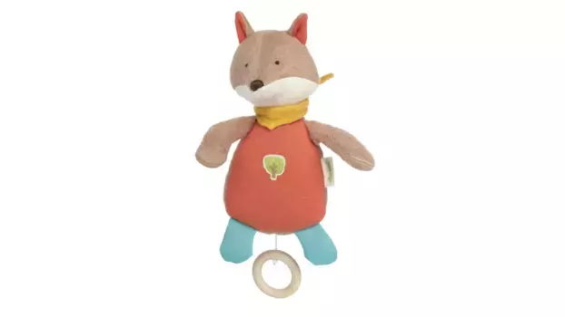 Детская музыкальная шкатулка-лисёнок, green collection Sigikid