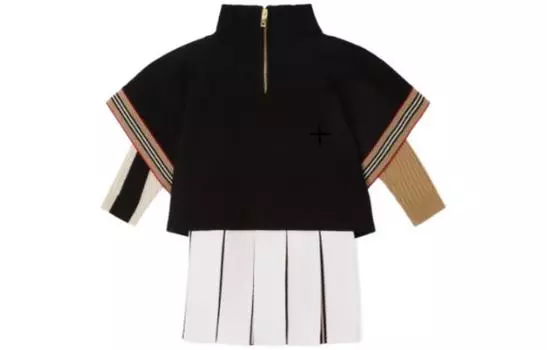 Детская накидка Burberry, цвет Black