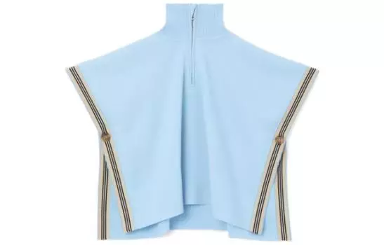 Детская накидка Burberry, цвет Blue