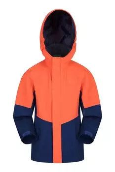 Детская непромокаемая куртка Meteor из дышащего материала Mountain Warehouse, оранжевый