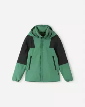 Детская непромокаемая куртка Tuulos Reima, цвет Green Clay