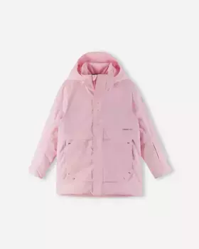 Детская непромокаемая лыжная куртка Kaamanen Reima, цвет Pale Rose