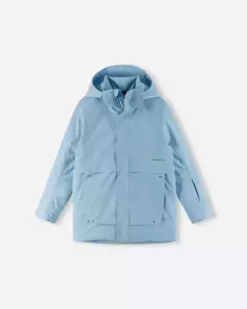Детская непромокаемая лыжная куртка Kaamanen Reima, цвет Frozen Blue