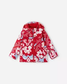 Детская непромокаемая лыжная куртка Palsi Reima, цвет Tomato Red