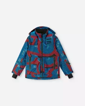 Детская непромокаемая лыжная куртка Tirro Reima, цвет Bright Blue