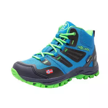 Ботинки Trollkids Rondane, синий / зеленый