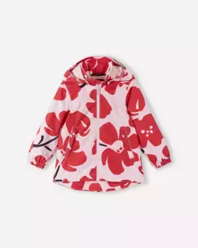 Детская непромокаемая весенняя куртка Anise Reima, цвет Pale Rose