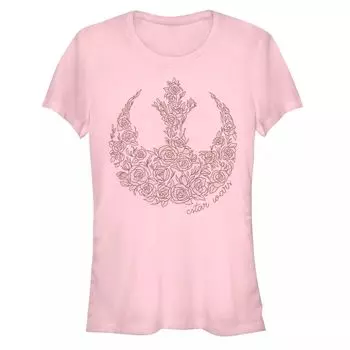 Детская облегающая футболка с эмблемой Rose Rebel Star Wars Licensed Character