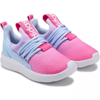 Детская обувь без шнурков Adidas lite racer adapt 7.0 для маленьких/больших детей, розовый/синий