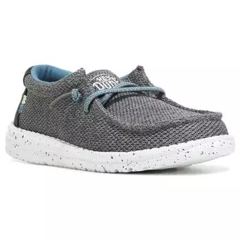 Детская обувь без шнуровки Wally Little/Big Kid Heydude, серый