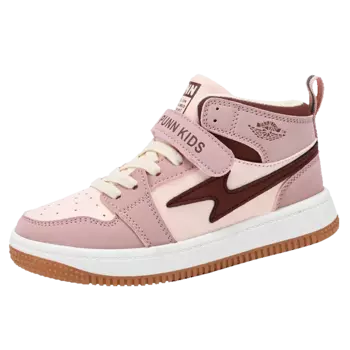 Детская обувь для скейтбординга Kids High-top Bull Cat, черный/зеленый