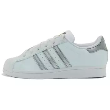 Детская обувь для скейтбординга Superstar GS Adidas Originals, белый/синий
