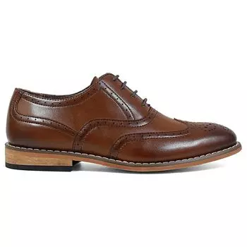 Детская обувь Dunbar Wing Tip Oxford Little/Big Kid Stacy Adams, цвет cognac