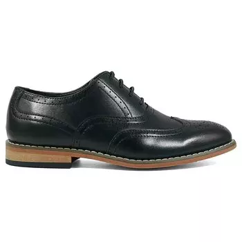Детская обувь Dunbar Wing Tip Oxford Little/Big Kid Stacy Adams, черный