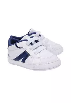 Детская обувь - L004 Cub, тапочки для ползания, кроссовки, текстиль с искусственной кожей LACOSTE, синий