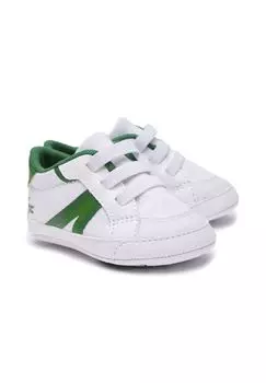 Детская обувь - L004 Cub, тапочки для ползания, кроссовки, текстиль с искусственной кожей LACOSTE, цвет