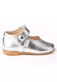 Детская обувь MERCEDITA CHAROL Calzados Angelitos, серебро