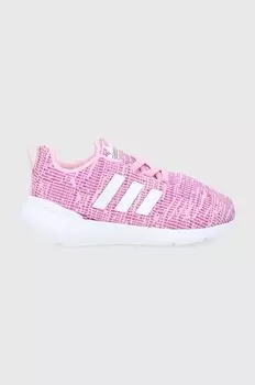 Детская обувь Swift Run adidas Originals, роза