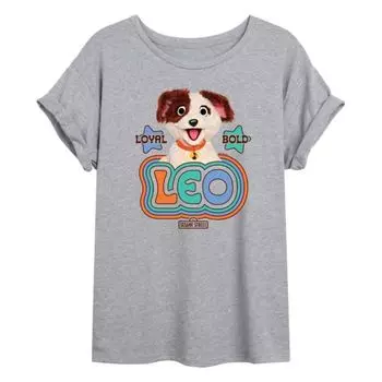 Детская оверсайз футболка Tango Leo из серии Sesame Street Licensed Character, серый