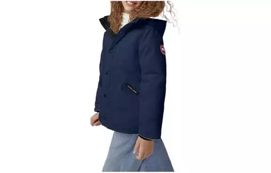 Детская парка Canada Goose, темно-синий