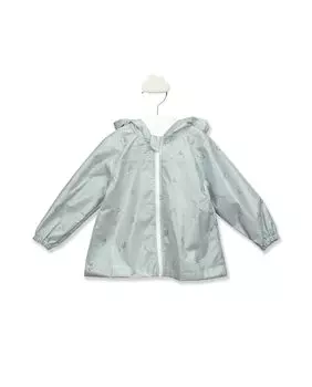 Детская парка с принтом и капюшоном для мальчика BABID, синий