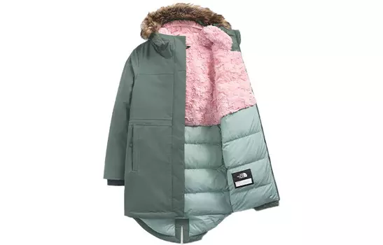 Детская парка The North Face, зеленый