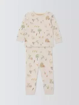 Детская пасхальная пижама John Lewis, разноцветный