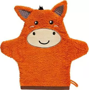 Детская перчатка для мытья фигур 207220 Erwin Mller, оранжевый