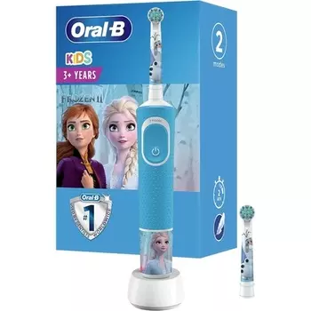 Детская перезаряжаемая электрическая зубная щетка Oral-B от Braun Disney Frozen Handle для детей от 3 лет и старше