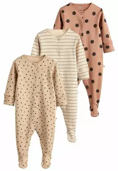 Детская пижама 3 PACK, REGULAR FIT Next, бежевый