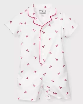 Детская пижама Brixham Lobsters с принтом, размер для новорожденных-24M Petite Plume