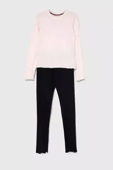 Детская пижама Tommy Hilfiger, розовый