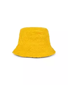 Детская пляжная шапочка из жаккардовой хлопчатобумажной махровой ткани с логотипом TOUS, жёлтый