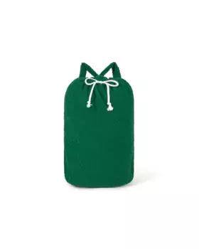 Детская пляжная сумка из хлопковой махры с логотипом TOUS, зеленый