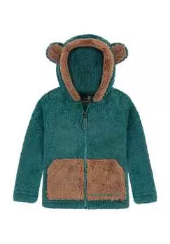 Детская плюшевая куртка барвас Normani, цвет petrol