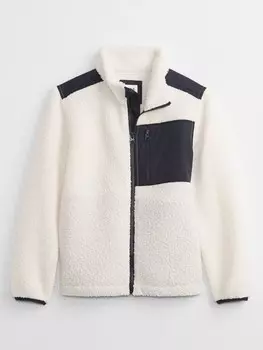 Детская плюшевая куртка Gap, белый