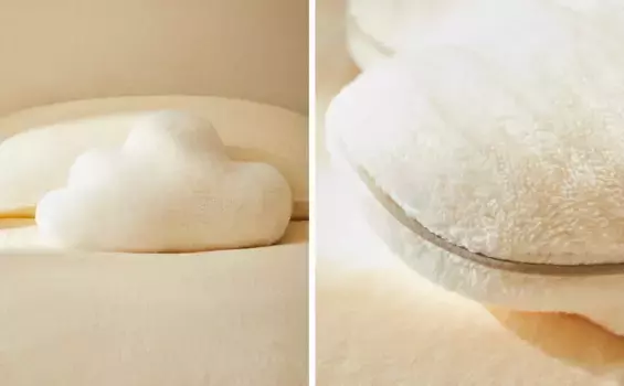 Детская подушка-облако Zara Home, ваниль