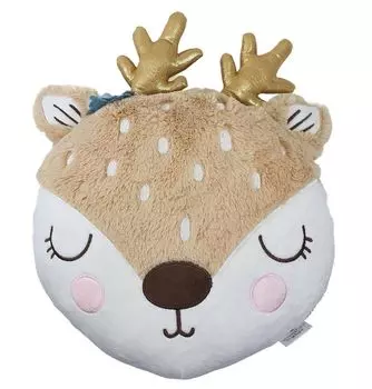 Детская подушка, подушка, декоративная подушка, мягкая подушка, декоративная подушка, с наполнителем, олень Atmosphera