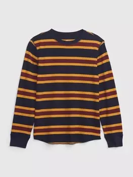 Детская полосатая футболка Gap, мультиколор
