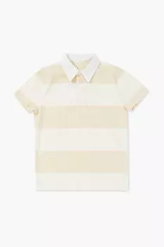 Детская полосатая рубашка для регби Forever 21, коричневый