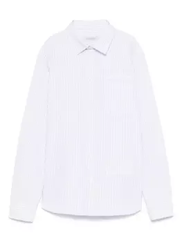 Детская полосатая рубашка Golden Goose Golden Goose Kids, синий