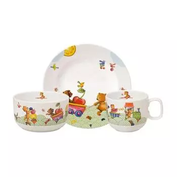 Детская посуда голодный как медведь Villeroy & Boch, мультколор